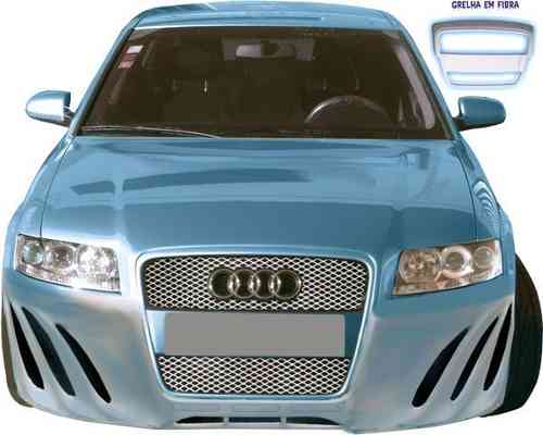 BUMPER AUDI A4-2004 FRONT WITH GRILL