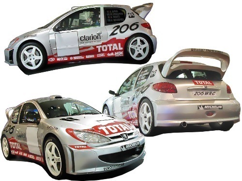 BODY KIT PEUGEOT 206 (98-08) WRC